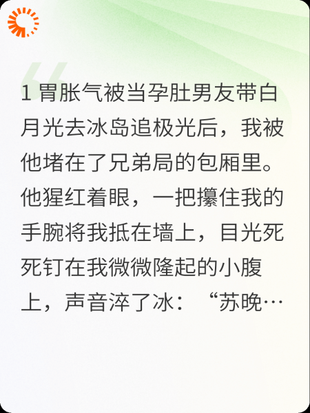 男友带白月光追极光后，我怀了他兄弟的孩子