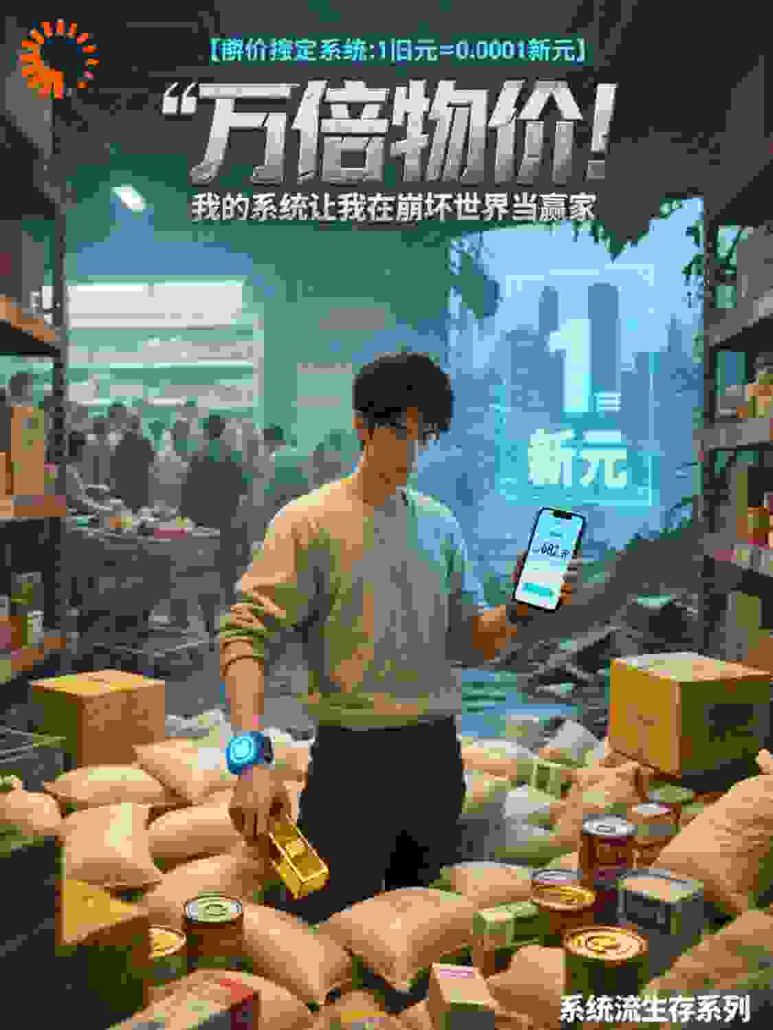 万倍物价：我的系统让我在崩坏世界当赢家