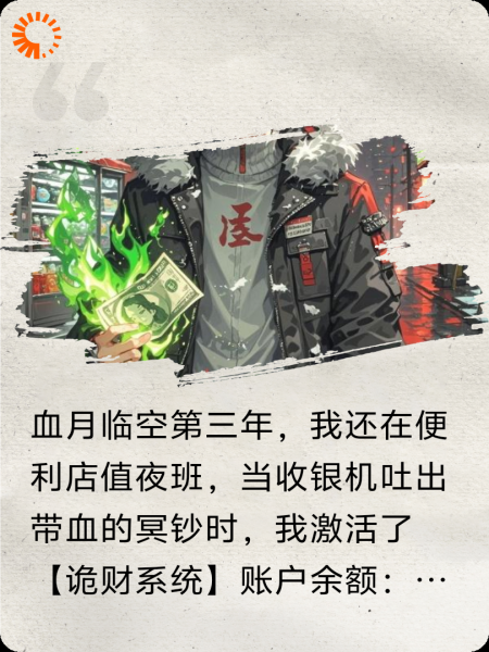 诡豪：血月下持万亿冥钞讨债