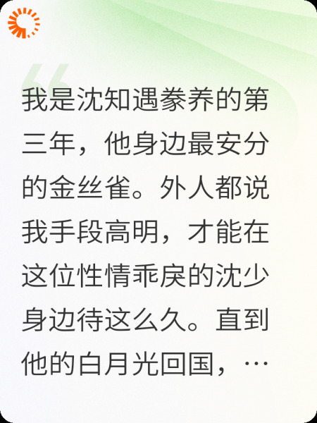 五年后，沈先生找到了心上人